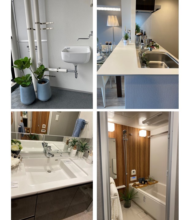 シティテラス金町のモデルルーム水回り