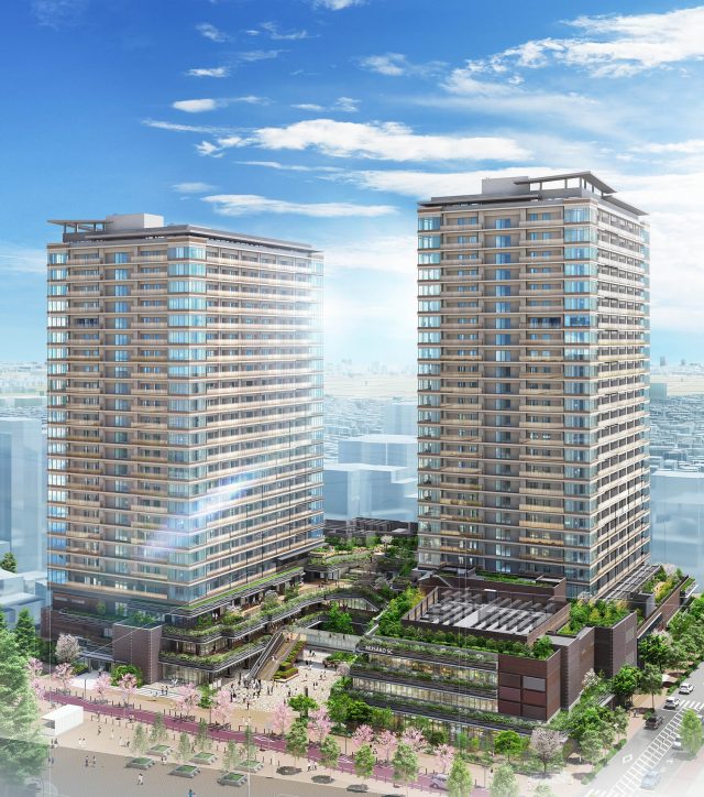 プラウドタワー小金井クロスの外観イメージ