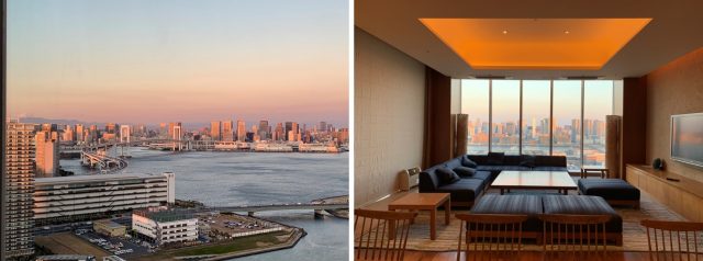 ⑨ブリリアマーレ有明タワー＆ガーデンのゲストルーム（オーナーズスイート）の朝