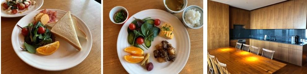 BrilliaMare（ブリリアマ―レ） 有明の共用施設（オーナーズスイート）で朝食