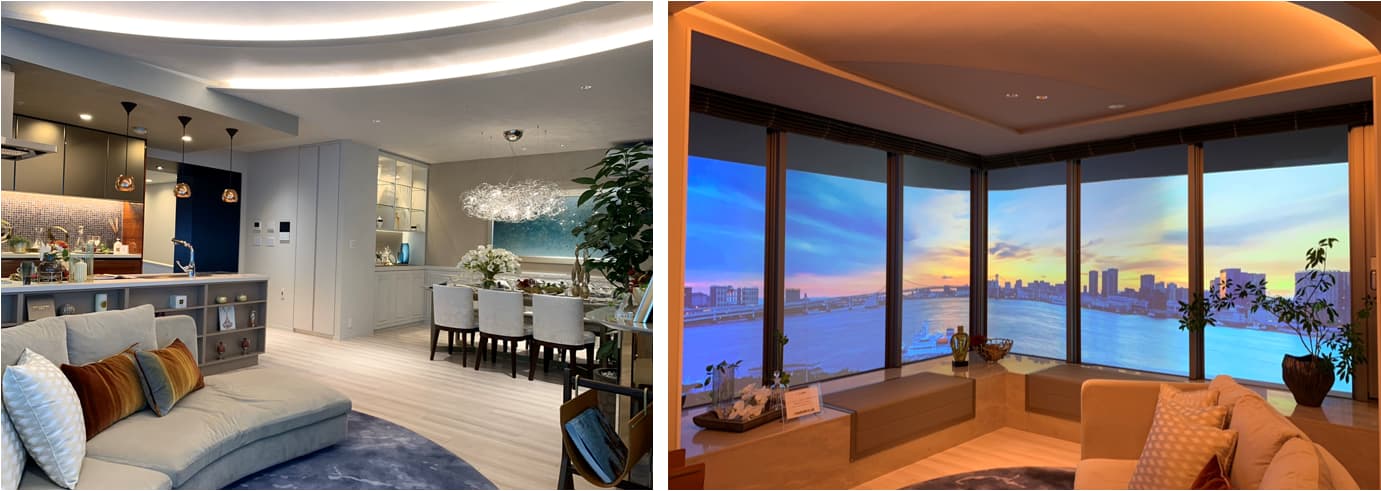 HARUMI FLAG（選手村）の湾岸眺望