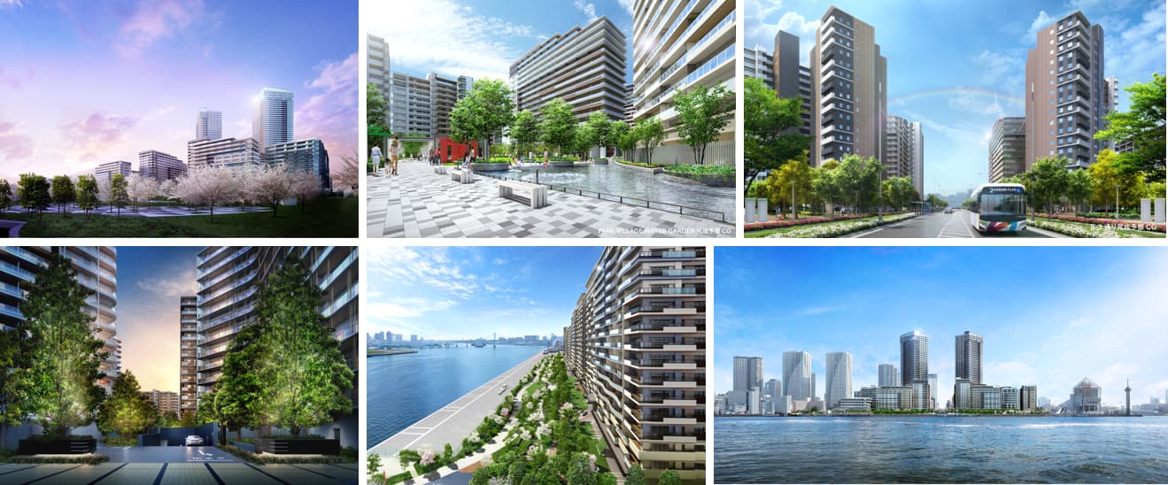 HARUMI FLAG（晴海フラッグ）の外観