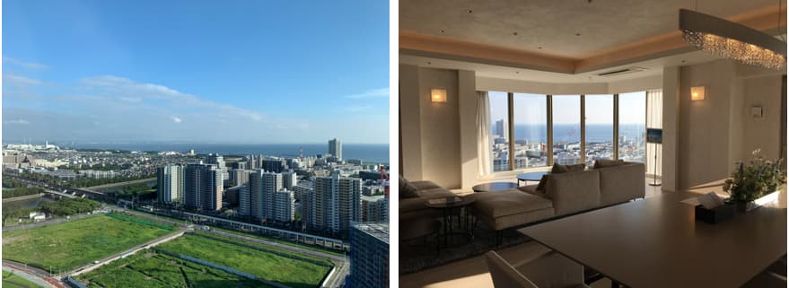 WoMansionライターとマンションマニアさんのマンション座談会（スカイラウンジからの眺望）