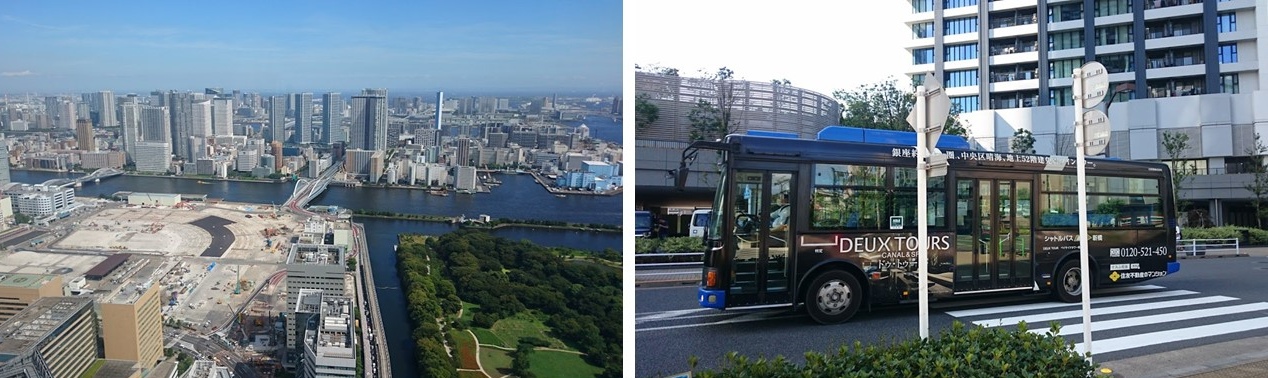 ベイサイドタワー晴海の現地