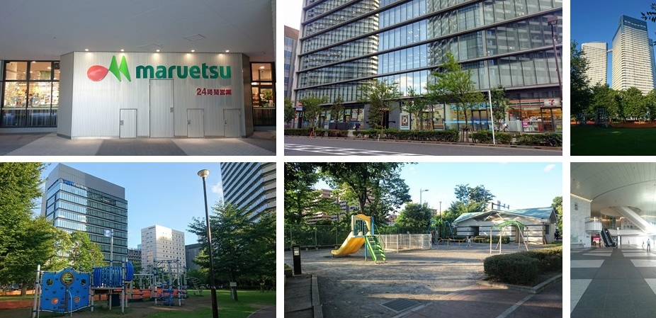 ベイサイドタワー晴海の周辺施設