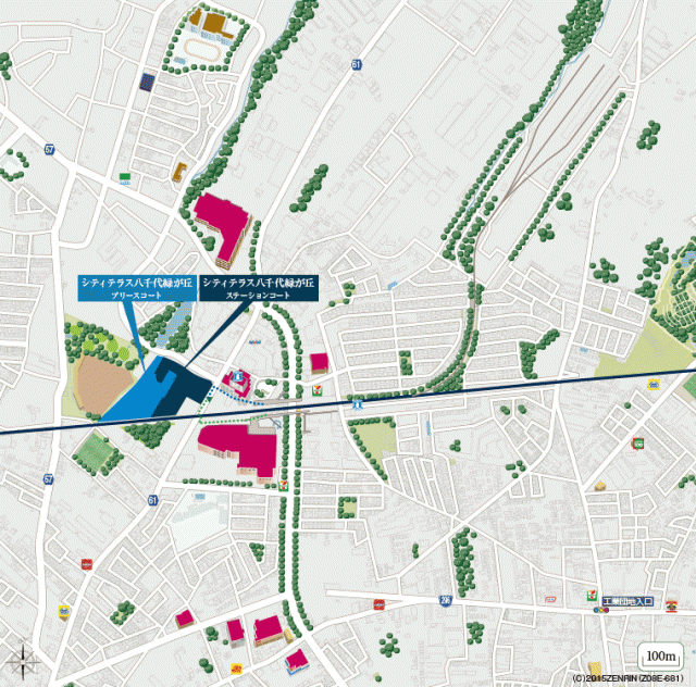 シティテラス八千代緑が丘ブリーズコートの周辺環境
