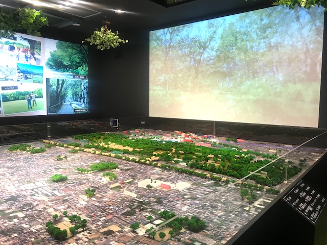 シティテラス小金井公園の模型