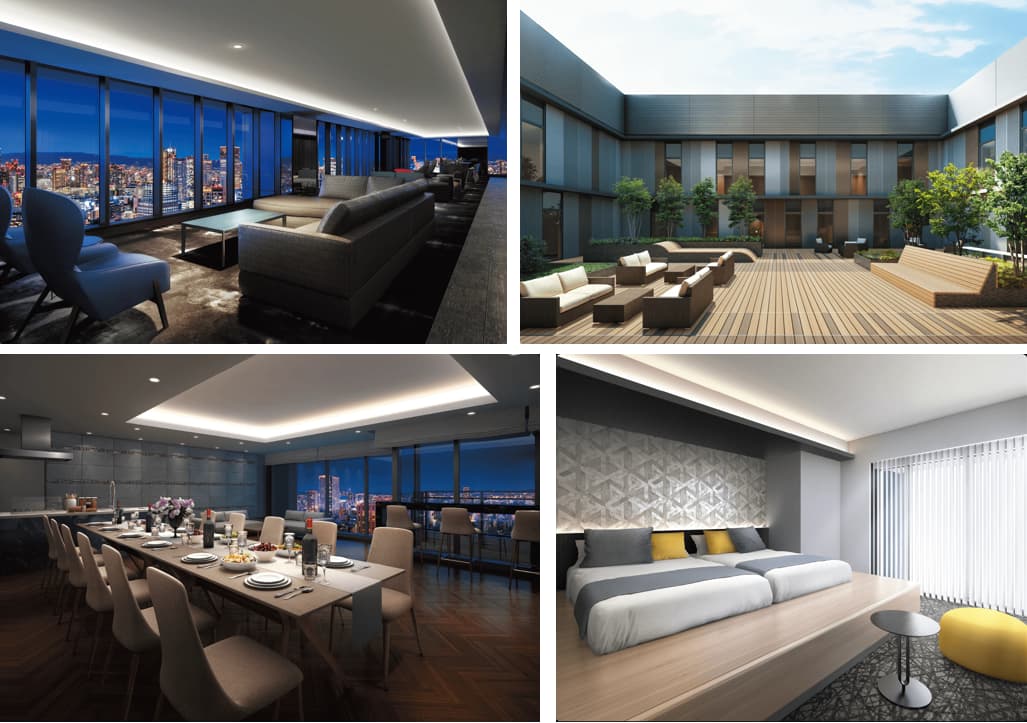 ⑧シティタワー大阪本町の共用施設