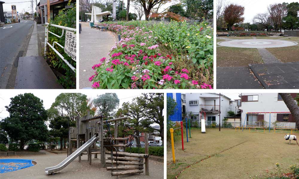 リビオ船橋夏見の周辺環境(公園・歩道)