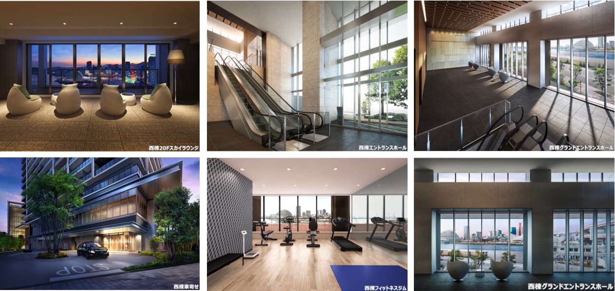 ベイシティタワーズ神戸の共用部