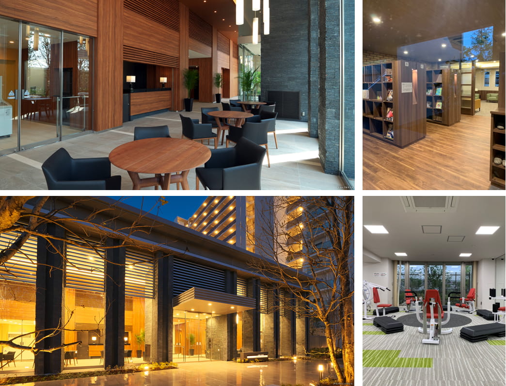 ローレルスクエア健都ザ・レジデンスの共用施設