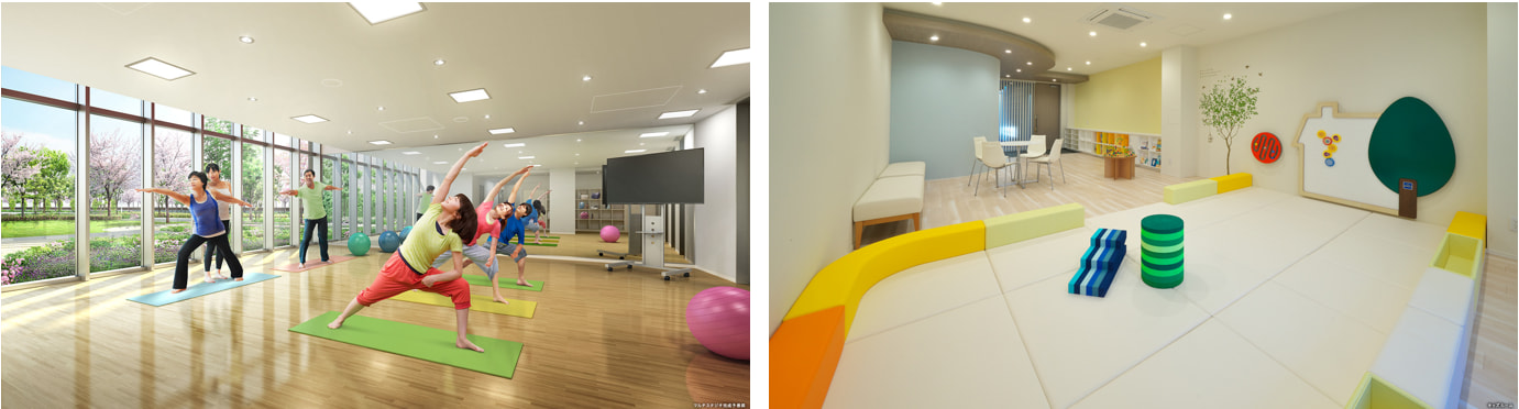 ローレルスクエア健都ザ・レジデンスの共用設備