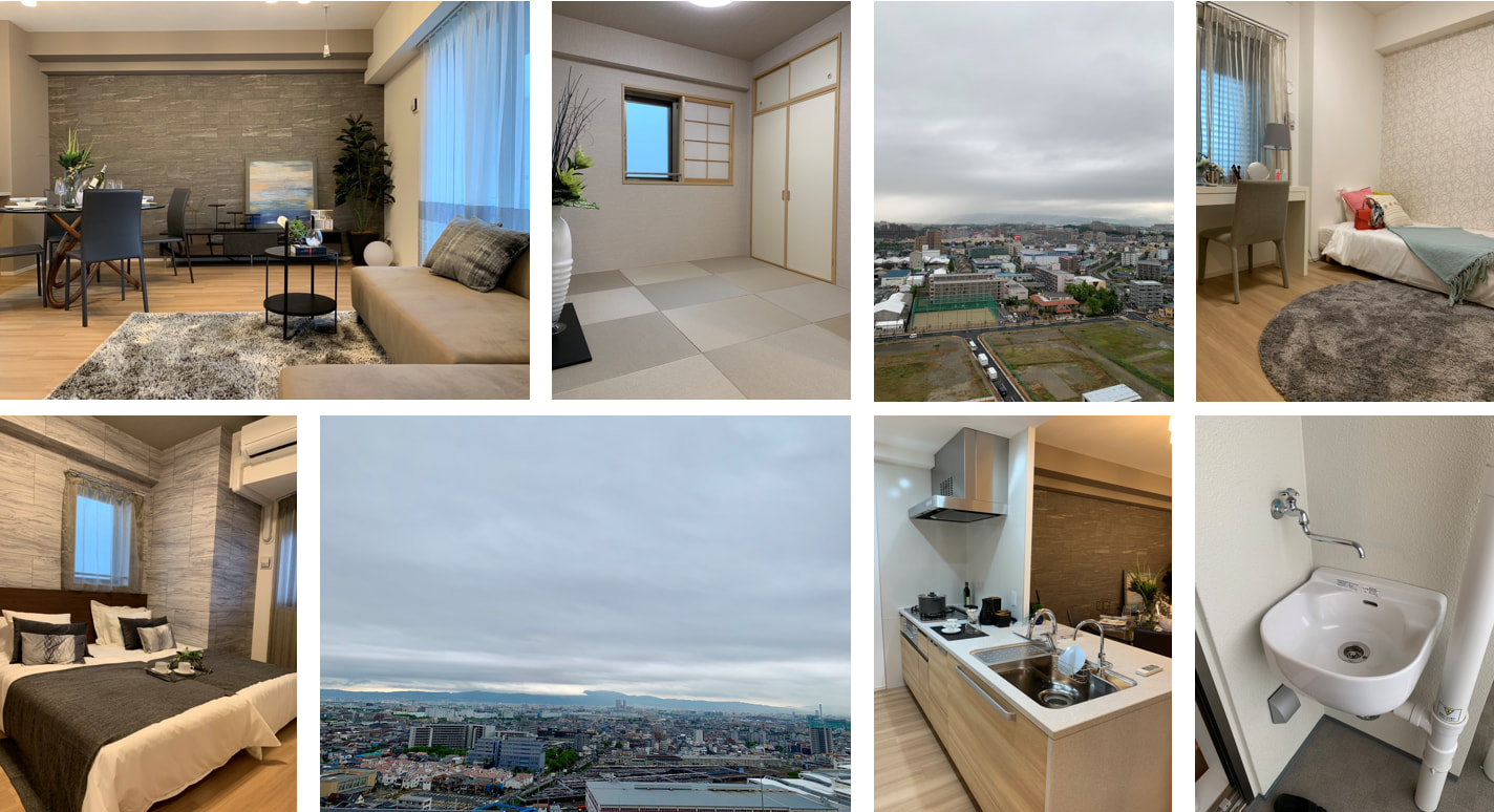 ローレルスクエア健都ザ・レジデンスのモデルルーム