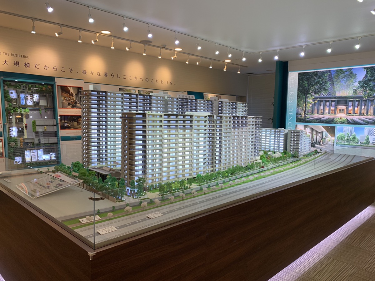 ローレルスクエア健都ザ・レジデンスの模型