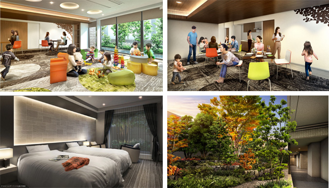 ソライエシティ-ザ・パーク／ザ・ガーデンの共用施設