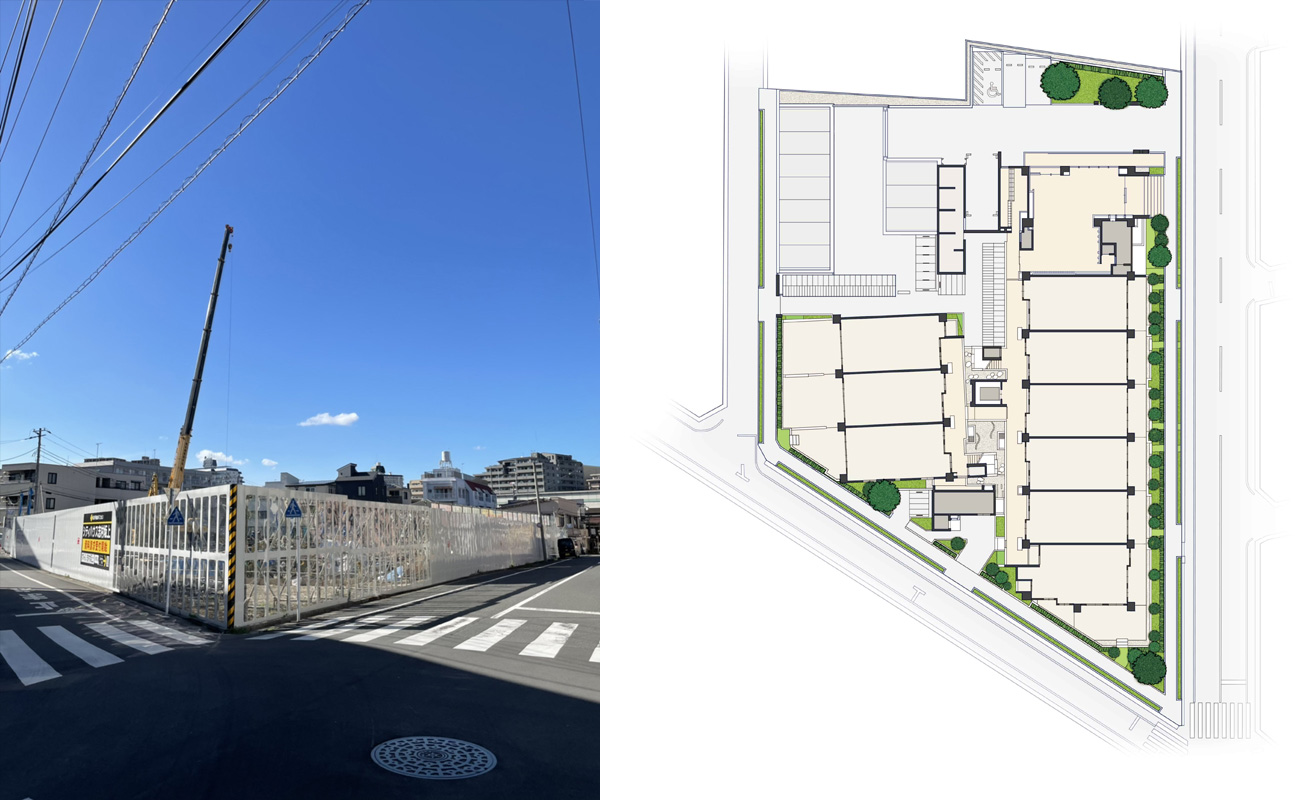 シティハウス志村坂上の現地