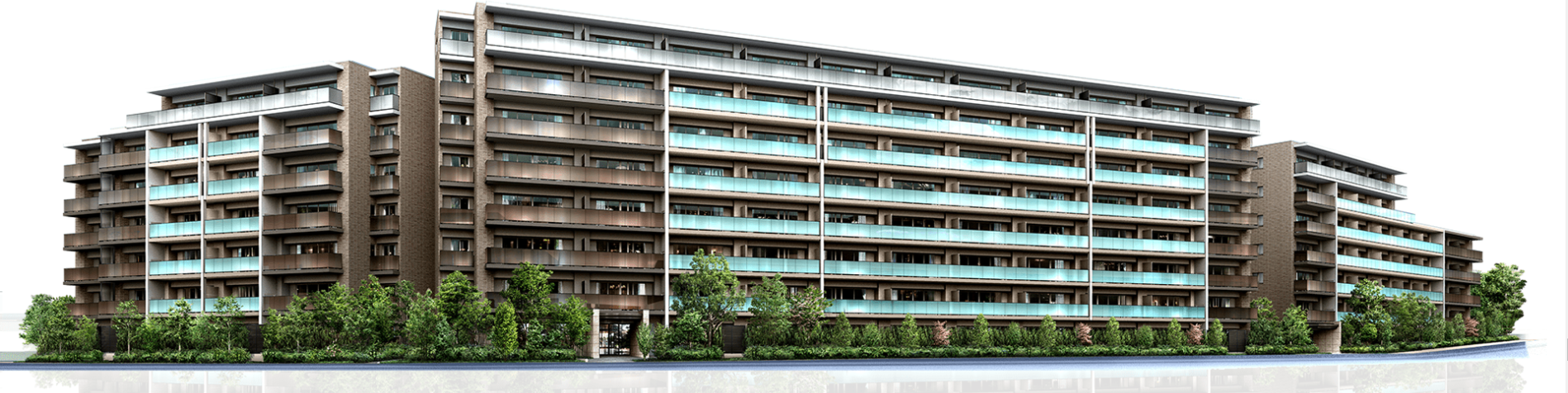 ⑨Brillia city ATLASの完成予想CG