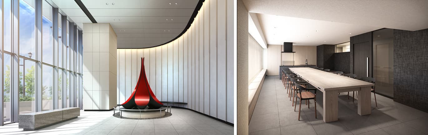 ブリリアタワー 池袋 WestのエントランスCG