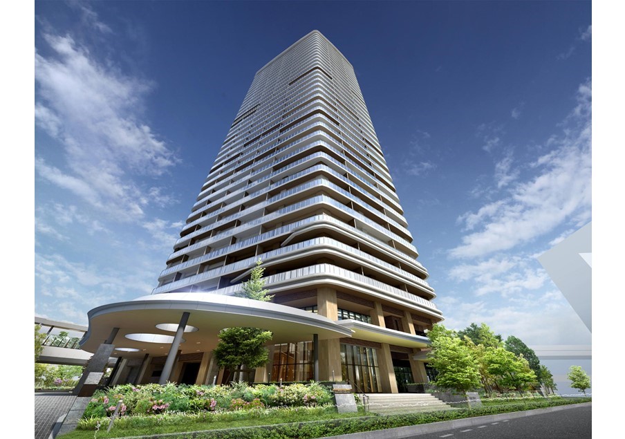 ドレッセタワー南町田グランベリーパークの外観完成予想図