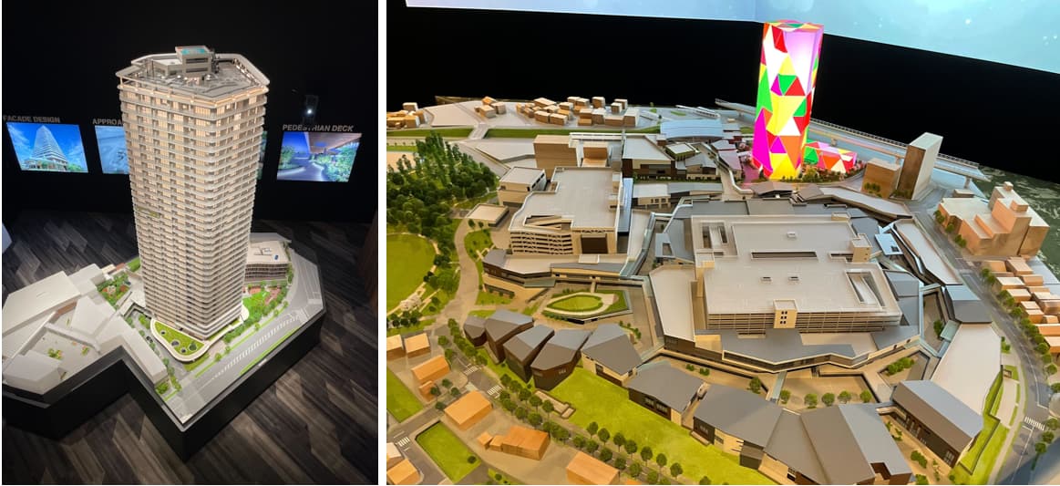 ドレッセタワー南町田グランベリーパークの模型