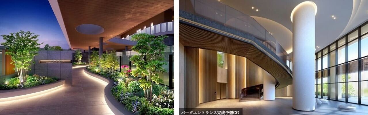 ドレッセタワー南町田グランベリーパーク（ペデストリアンデッキ、パークエントランス）