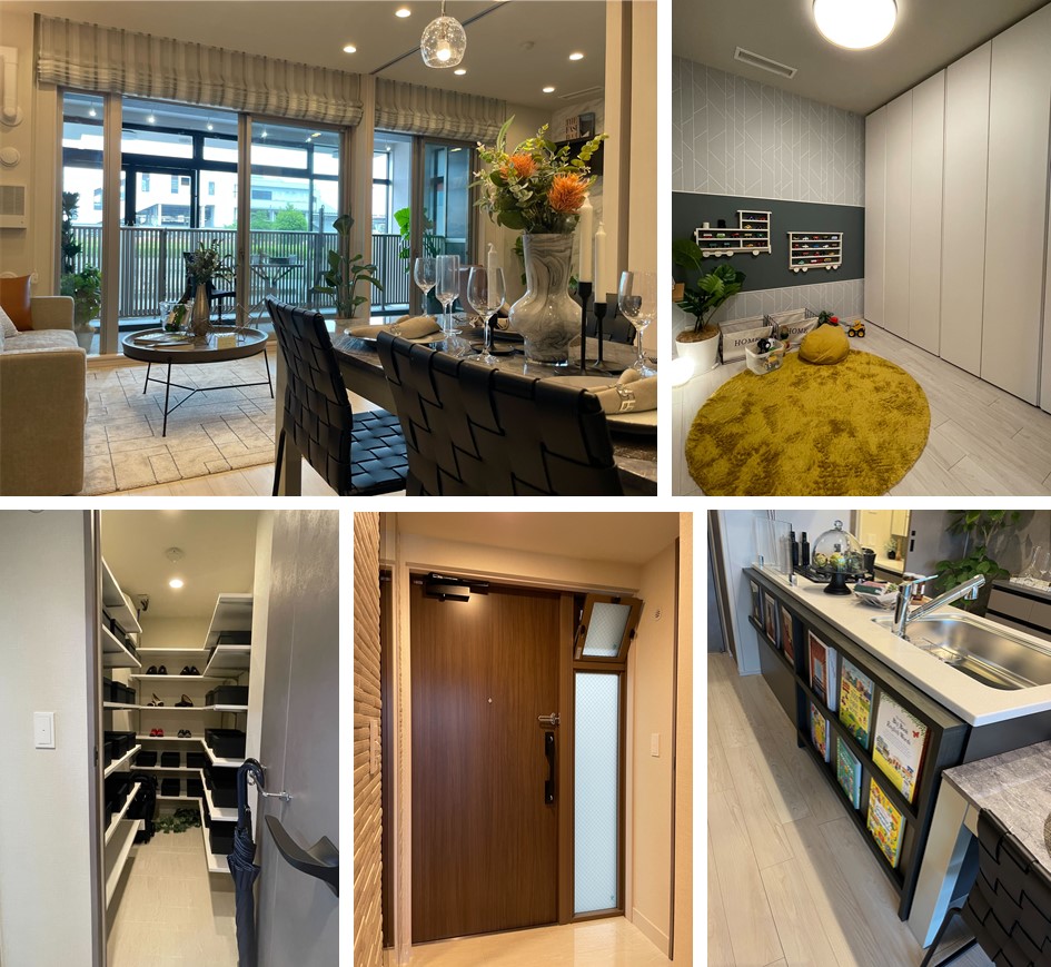 ⑫オープンスクエア南栗橋のリビングダイニング・玄関・子ども部屋