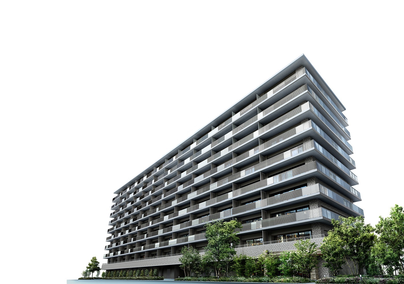 ⑦オープンスクエア南栗橋の外観完成予想CG