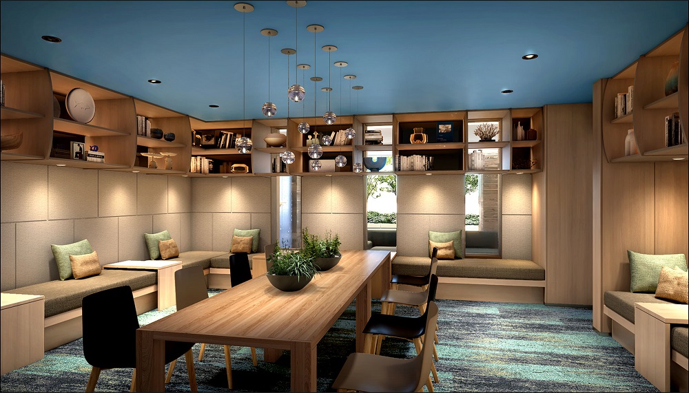 ⑤プレミアムレジデンス横須賀中央の集会室