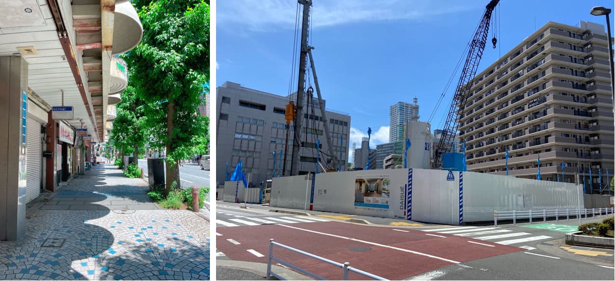 プレミアムレジデンス横須賀中央の現地