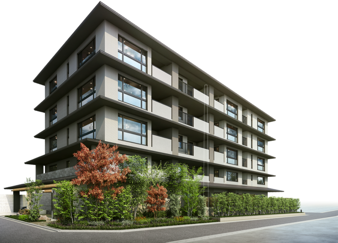 Brillia 京都鞍馬口の外観完成予想