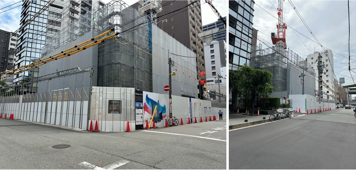 ジオタワー堺筋本町の現地写真