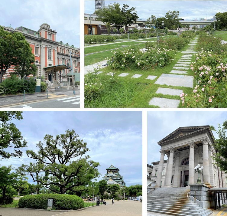 ジオタワー堺筋本町の周辺環境（公園）