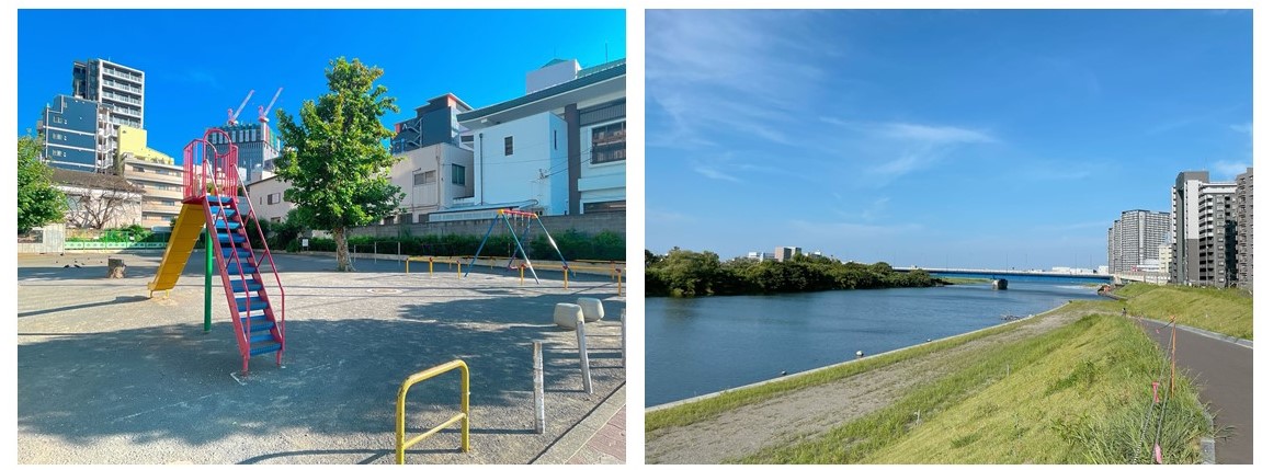 プライム川崎の周辺環境（公園）