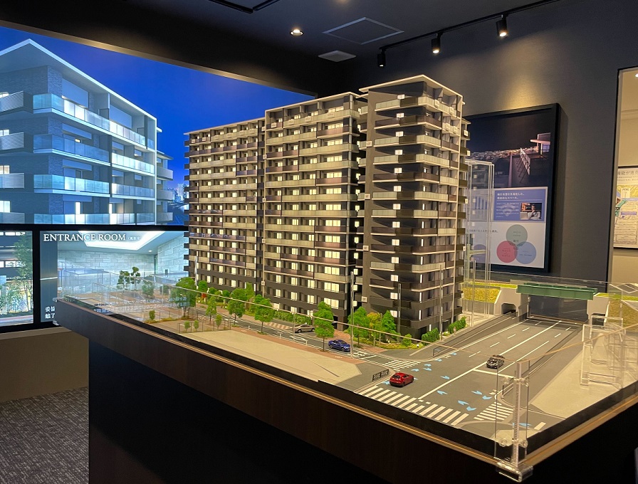 プライム川崎の模型