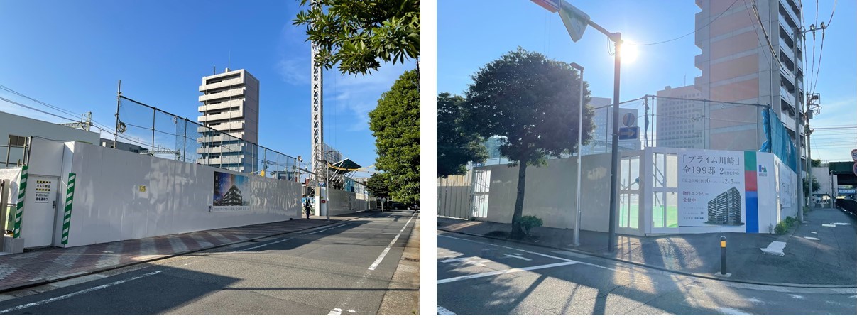 プライム川崎の現地