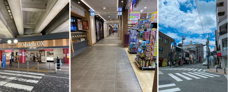 ①ワザック大和中央の現地までのルート