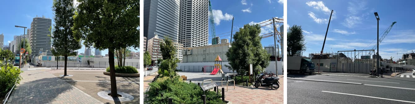 パークタワー西新宿の現地