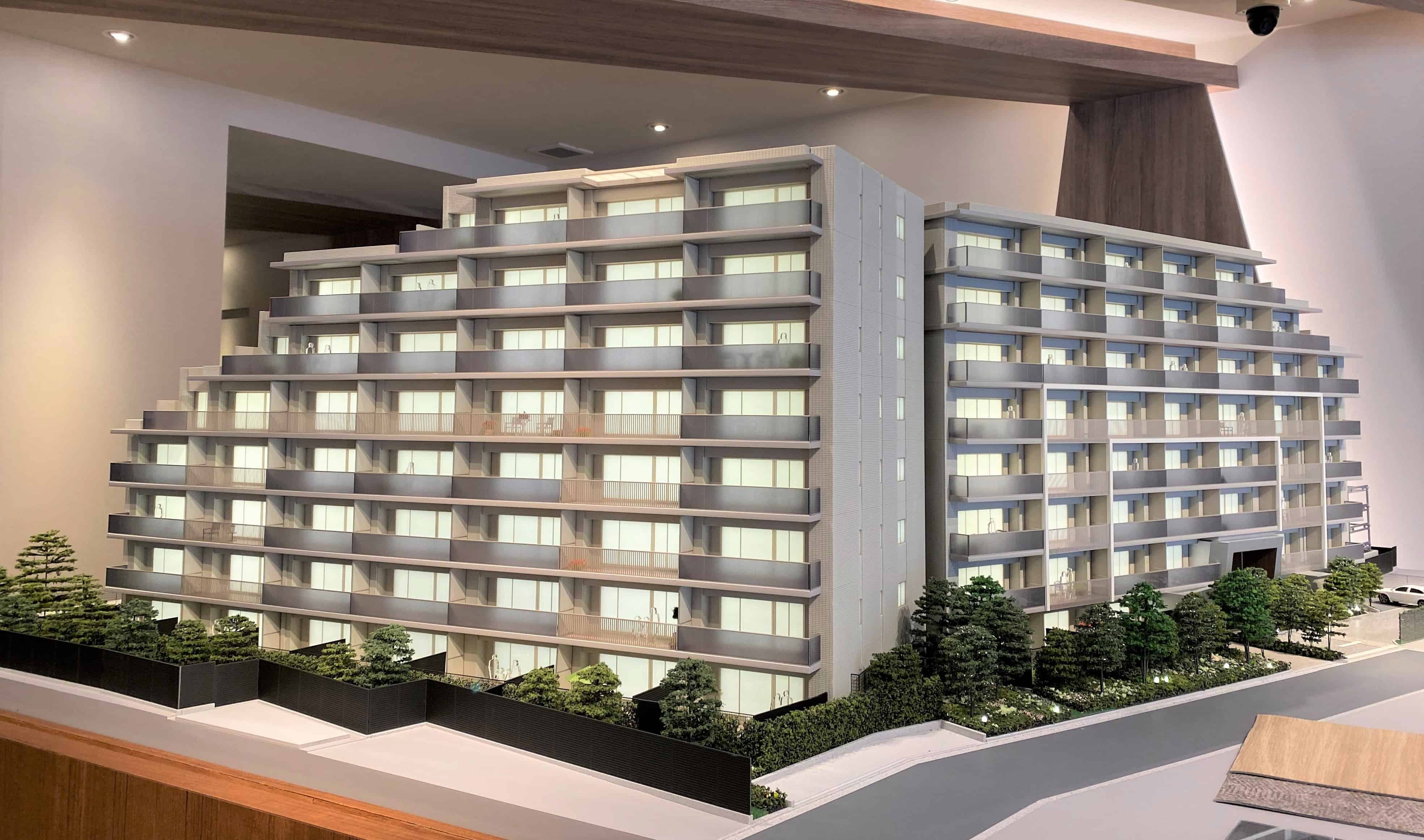 パークホームズ志木コンフォートテラスのマンション模型