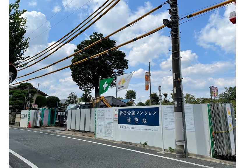 プラネスーペリア成増の建設現地