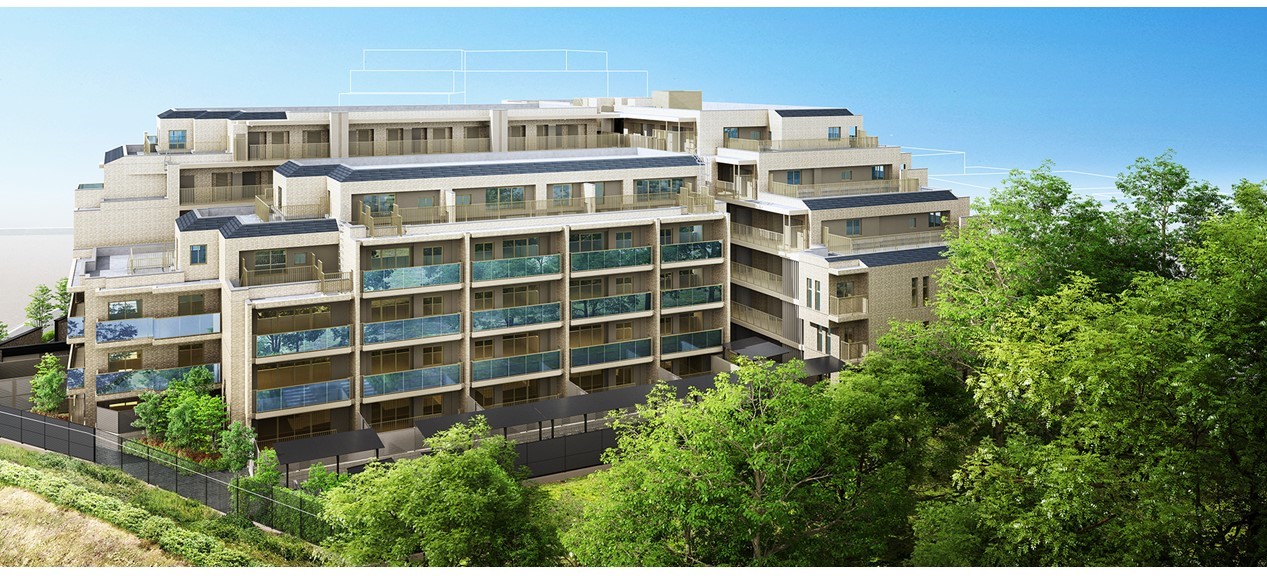 プラネスーペリア成増の外観完成予想CG