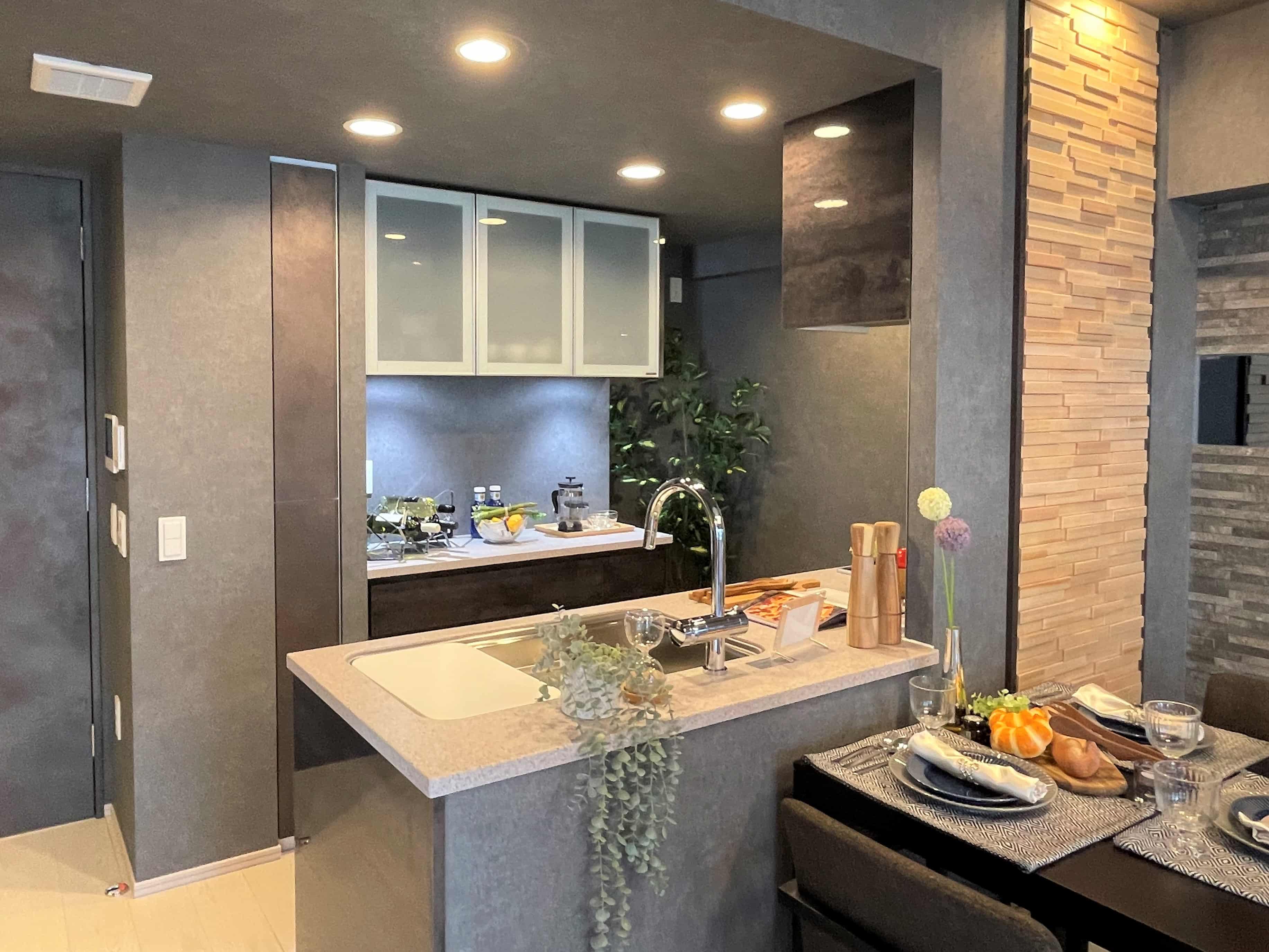 ワザック西新井大師西のキッチン