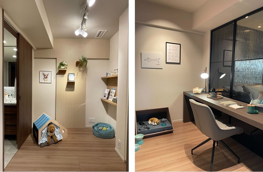 クレストレジデンス横浜 SKY VIEW SHIOMIDAIのモデルルーム