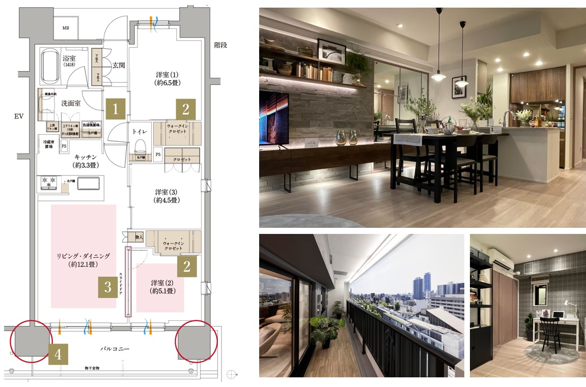 Brillia（ブリリア）四天王寺夕陽ケ丘のモデルルーム