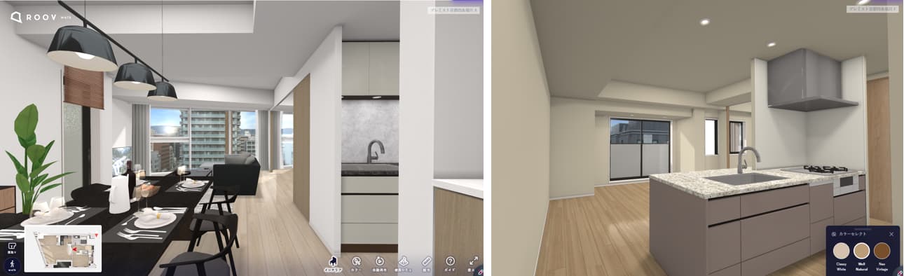 プレミスト京都 四条堀川のVR
