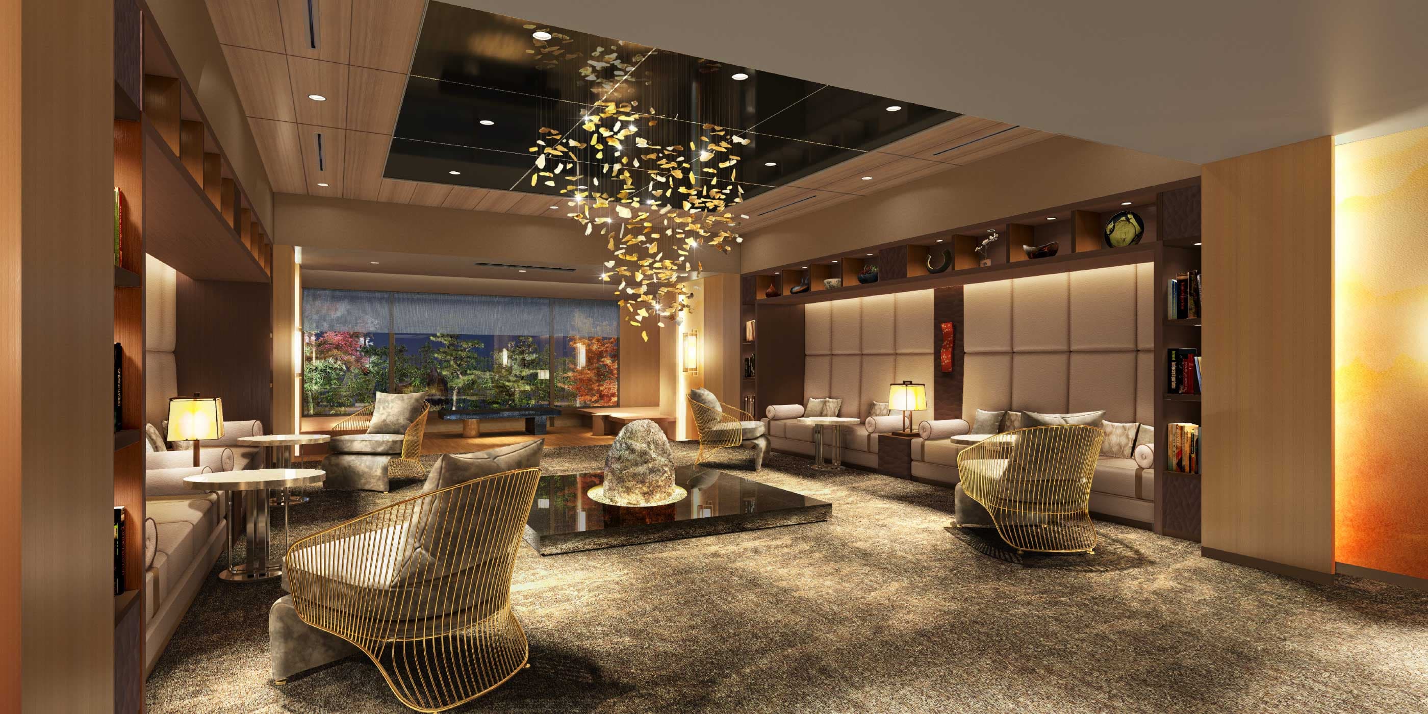 プレミスト京都 四条堀川のラウンジ