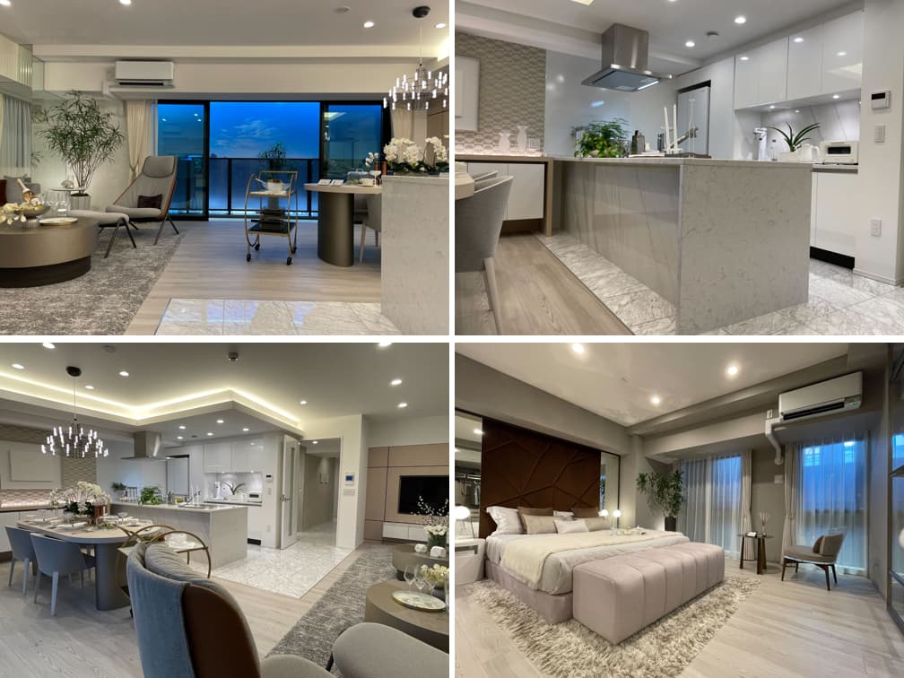 ジオタワー新町のモデルルーム