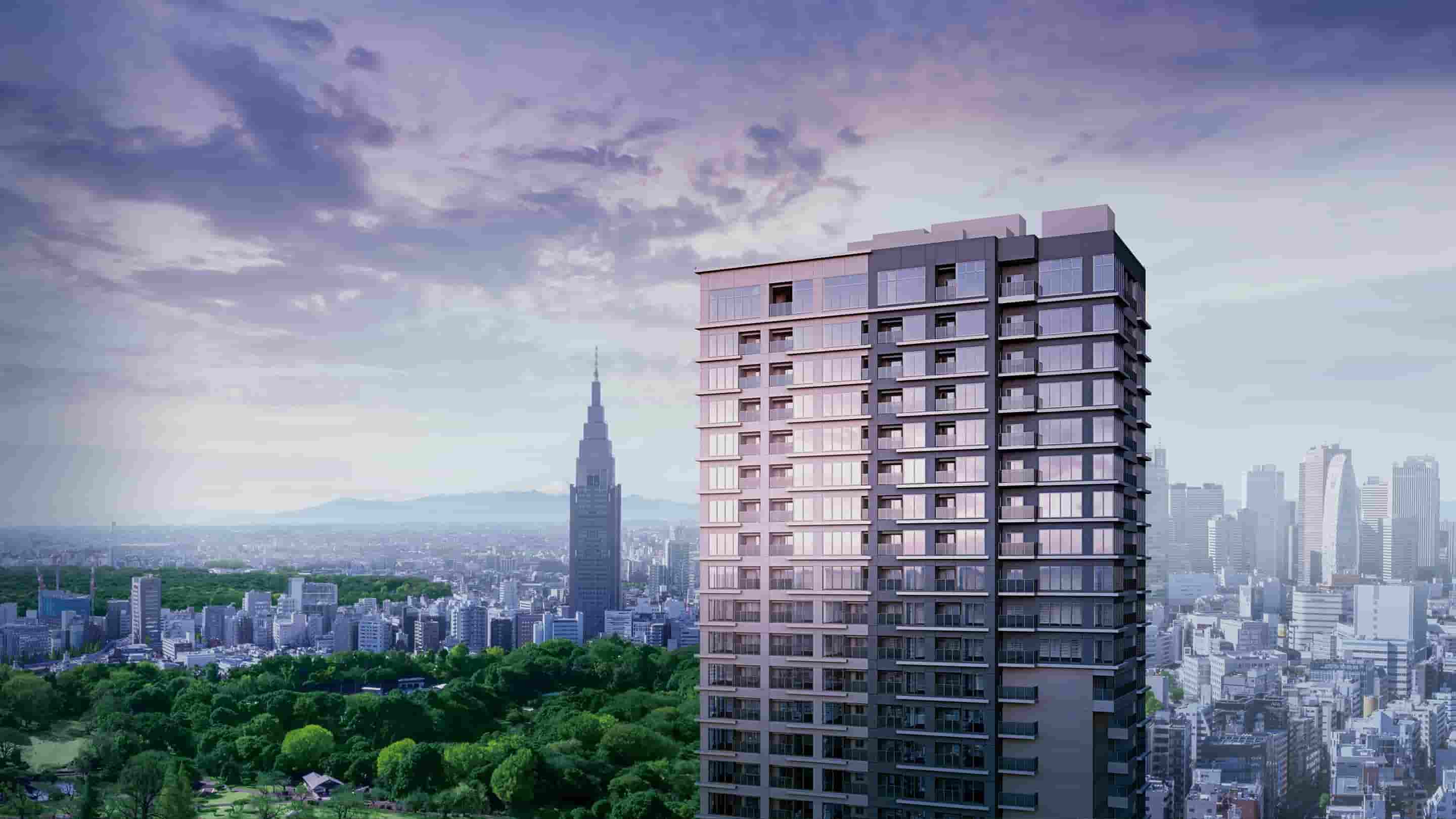 クラッシィタワー新宿御苑の外観画像