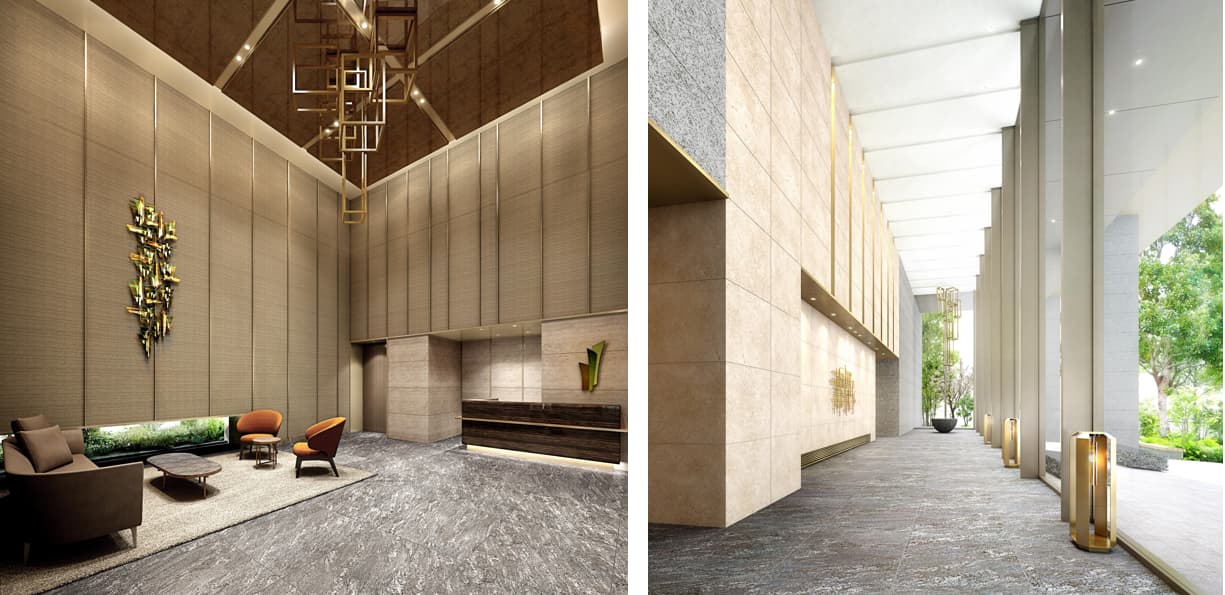 クラッシィタワー新宿御苑の共用スペース