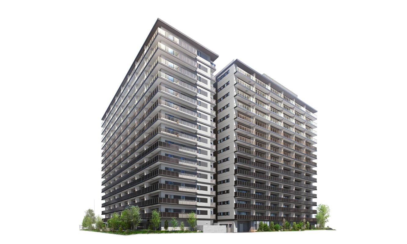 ザ・パークハウス 三郷の外観完成予想図