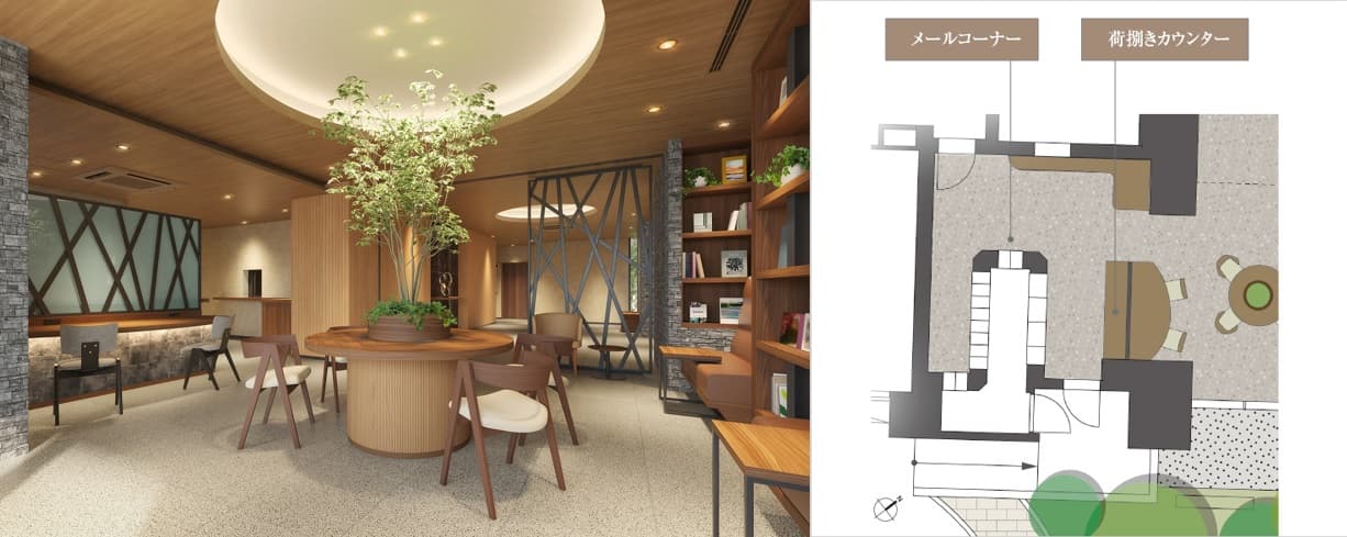 ザ・パークハウス松戸の共用施設